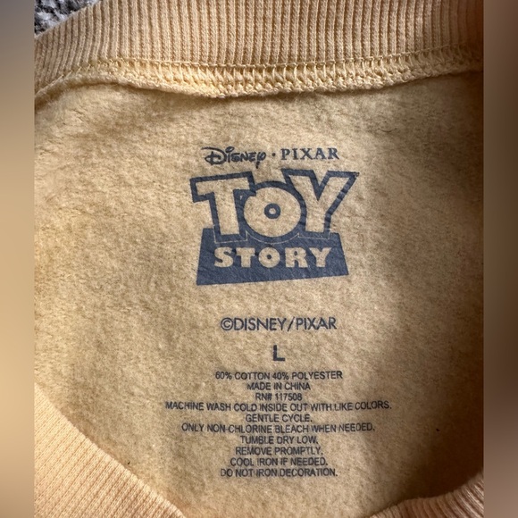 Yellow Toy Story long sleeve - Picture 2 of 2